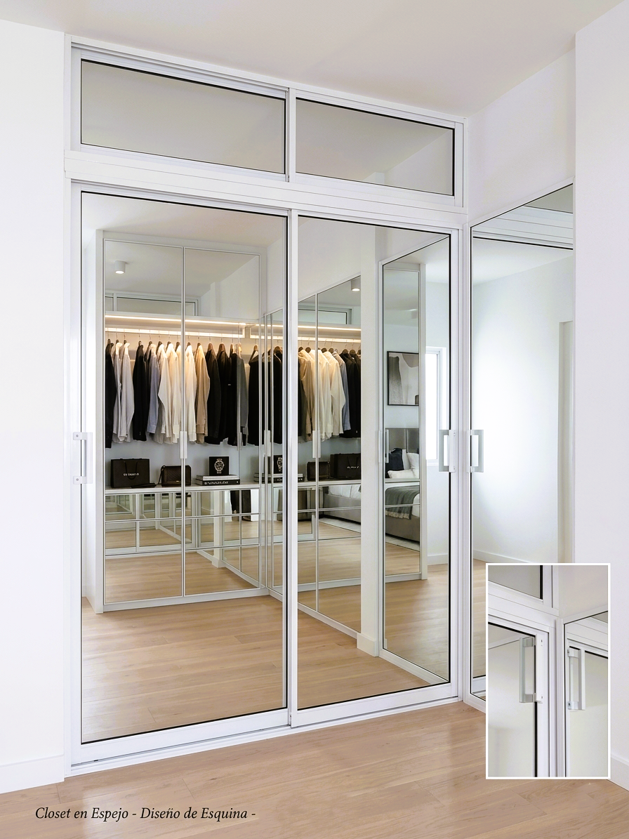 Instalación de Closet en Espejo